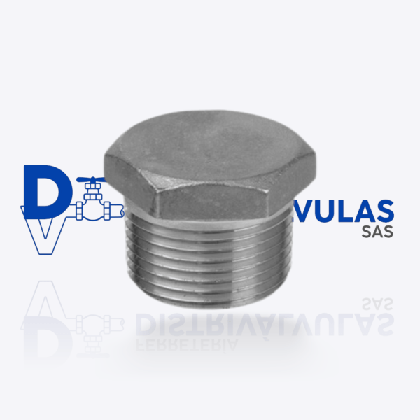 TAPÓN MACHO INOX ROSCAR