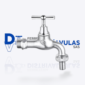 CANILLA CROMADA BRONCE DOUBLE-LIN
