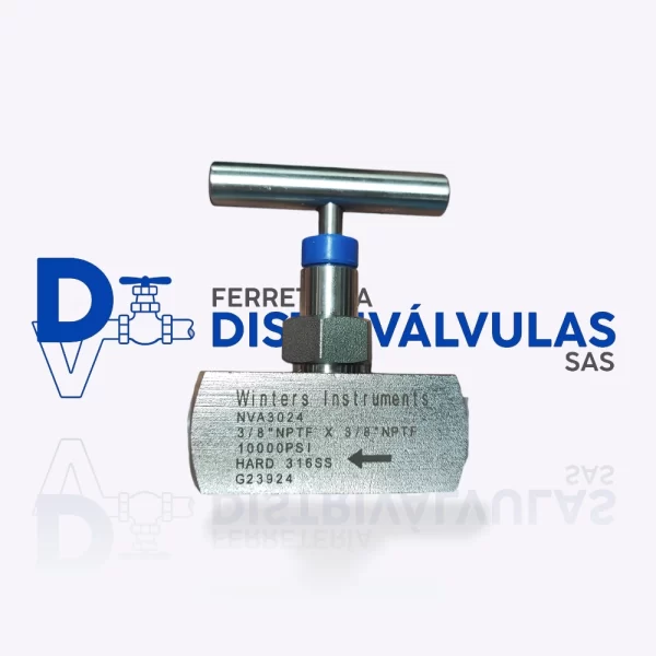 VÁLVULA DE AGUJA INOX