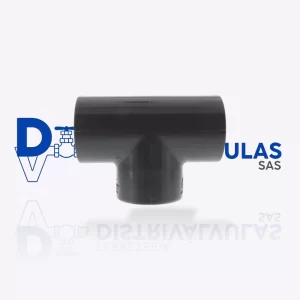 TEE PVC PVC SCH80