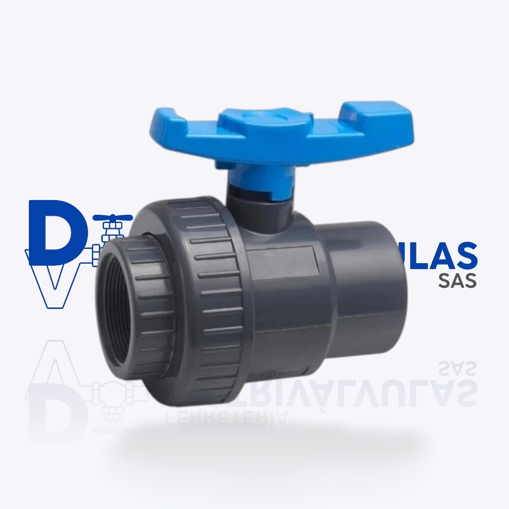 VÁLVULA DE BOLA PVC MONO RADIAL TECNOPLASTIC