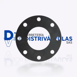 EMPAQUE PARA BRIDA NEOPRENO ORIFICIOS