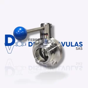 VÁLVULA MARIPOSA INOX CLAMP INOXPA