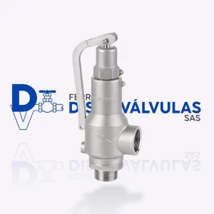 VÁLVULA DE SEGURIDAD INOX VAPOR GENEBRE