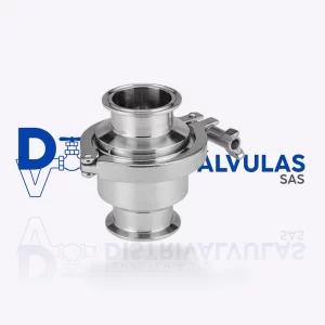 CHEQUE INOX T.ALIMENTO CLAMP