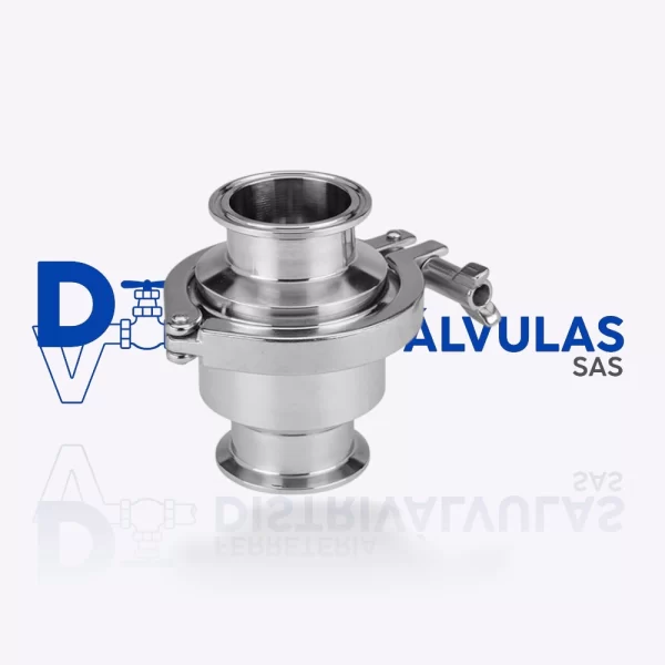 CHEQUE INOX T.ALIMENTO CLAMP