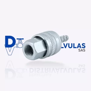 ACOPLE RÁPIDO CON CHEQUE PARA AIRE