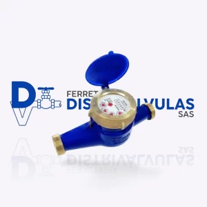 MEDIDOR PARA AGUA ROSCADO